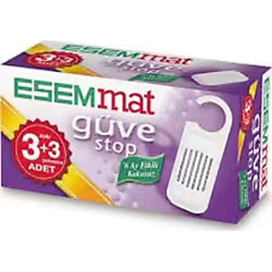 Esemmatör Güve Stop 3 Askı+3 Çekmece