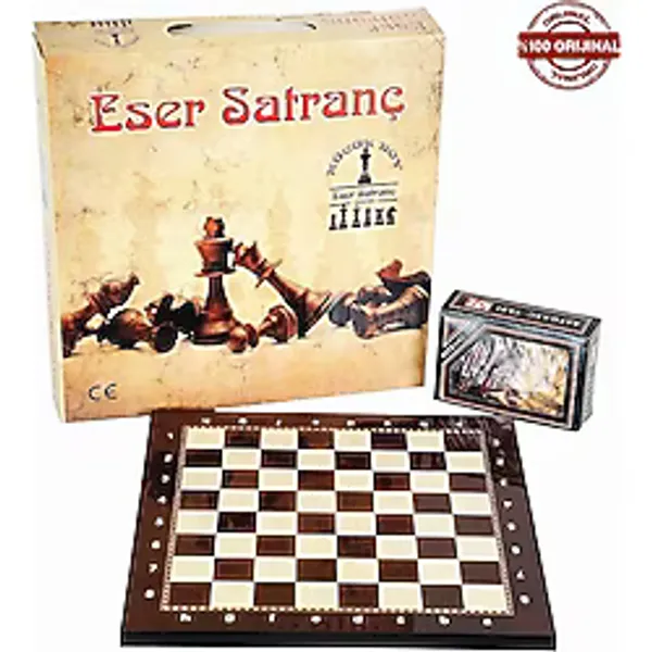 Eser Lüks Satranç Takımı 1. Kalite Satranç Seti