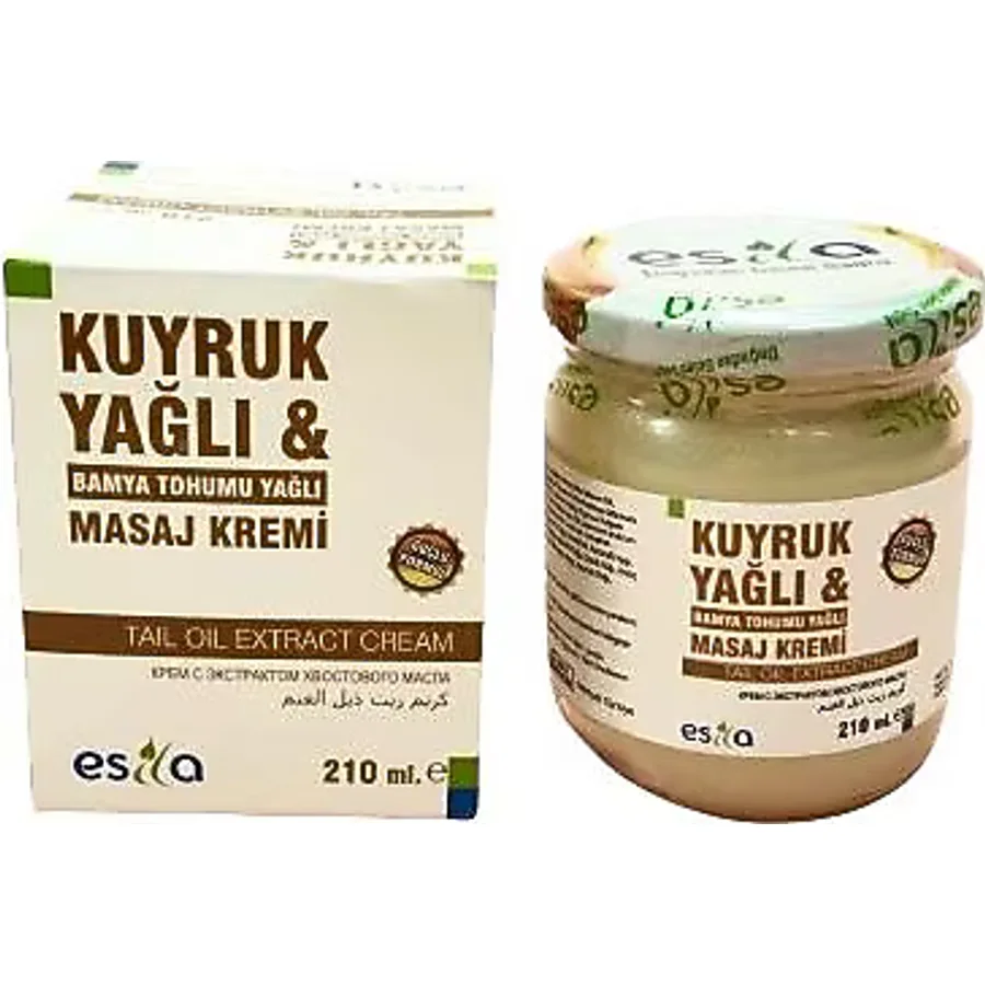 Esila Kuyruk Yağlı 210 ml Masaj Kremi