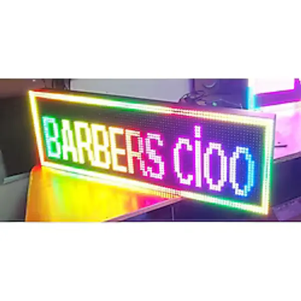 Eskişehir Led Rgb Kayan Yazı, Renkli Rgb LED Tabela 16X64 cm Çift Yön, Eskişehirled