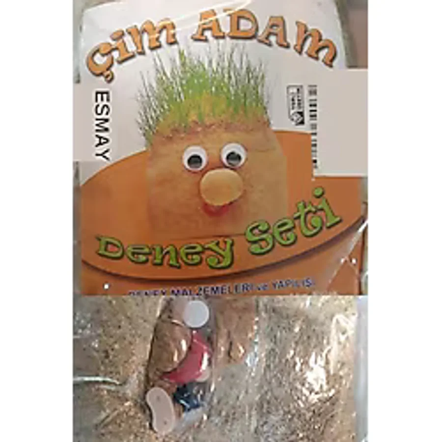 Esmay Çim Adam Deney Seti 10 Adet gnsRKFaz2624