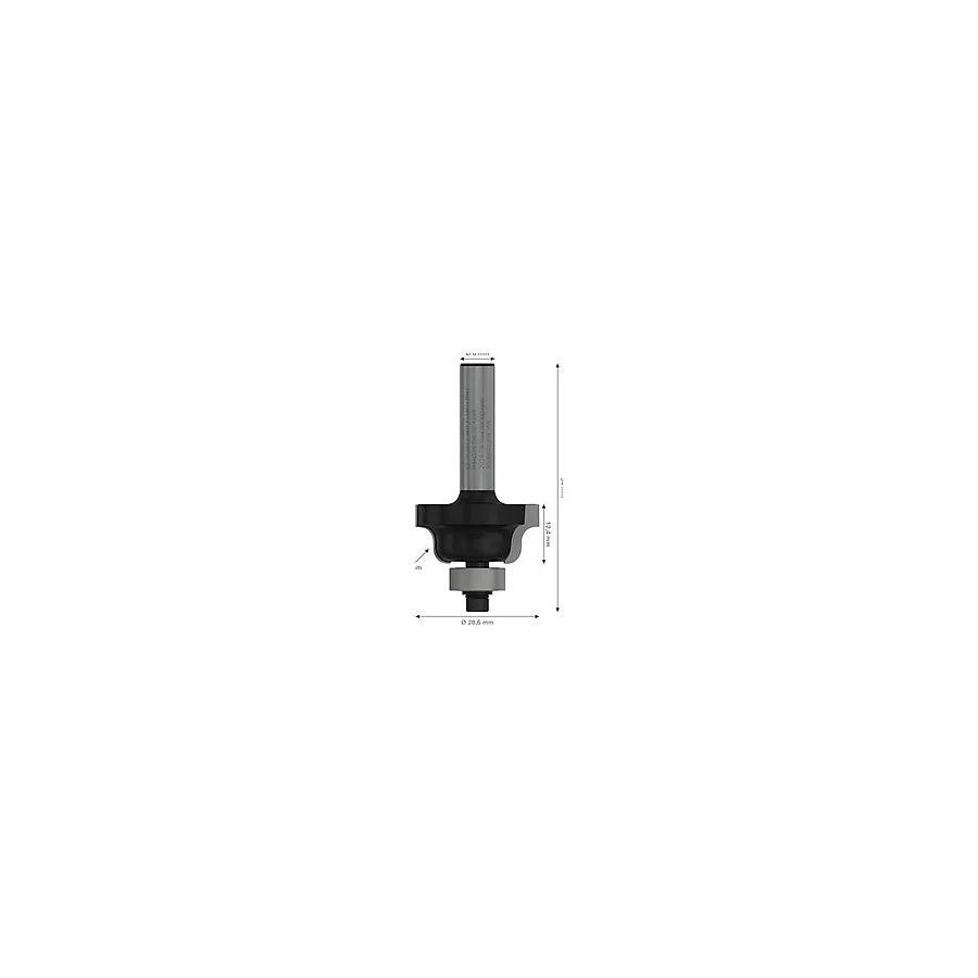 Esmo Home 2 608 Aksesuarı 628 394 Profil Freze B 8 Mm, R1 4 Mm, B 8 Mm, L 12,7 Mm, G 54 mm - Option-1