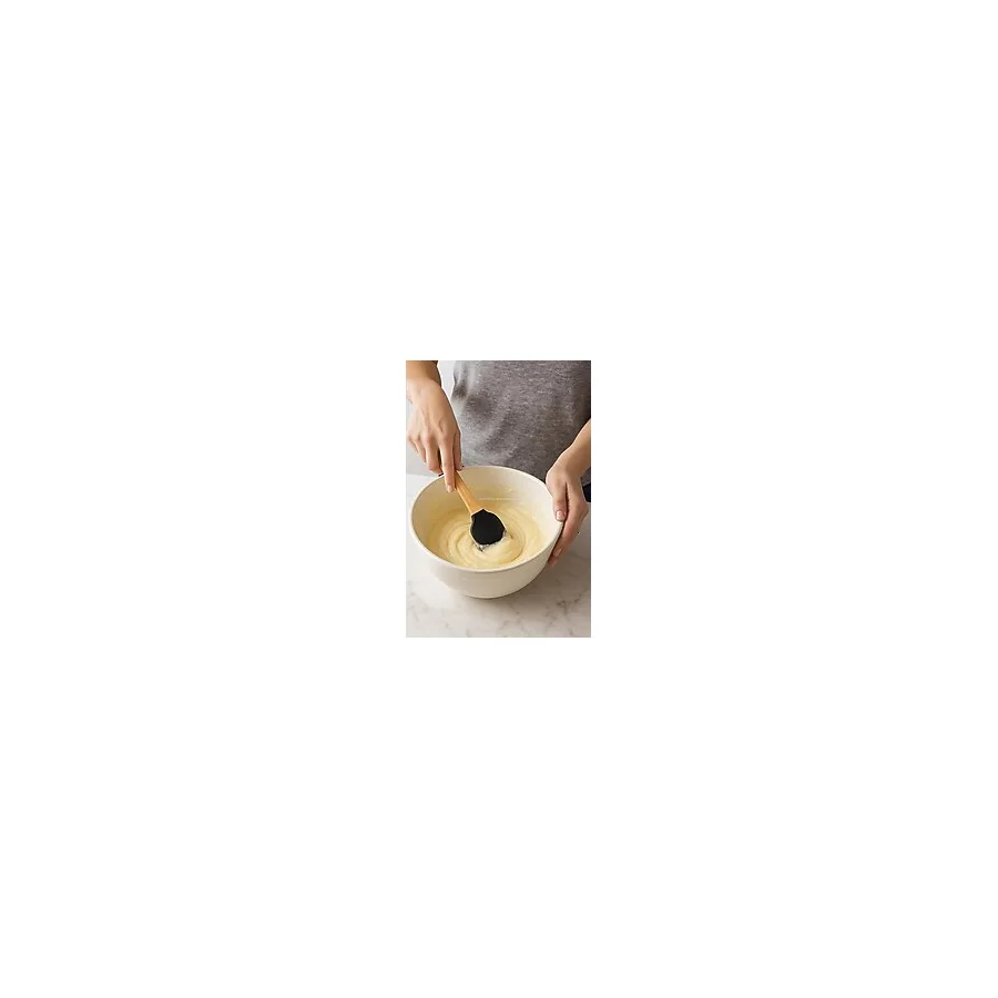 Esmo Home Busstier 5'li Silikon Spatula Seti Bambu Saplı Mutfak Gereçleri Isıya Dayanıklı Yapışmaz Hamur Karıştırıcı Pasta Fırçası Kaşık Spatula Seti Kolay Temizlenen Sağlıklı Pişirme Araçları (Siyah)