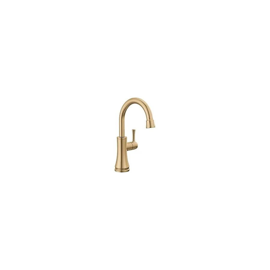 Esmo Home Delta Faucet 1920-CZ-DST Geleneksel Içecek Musluğu, Şampanya Bronz - Ahşap - Option-1