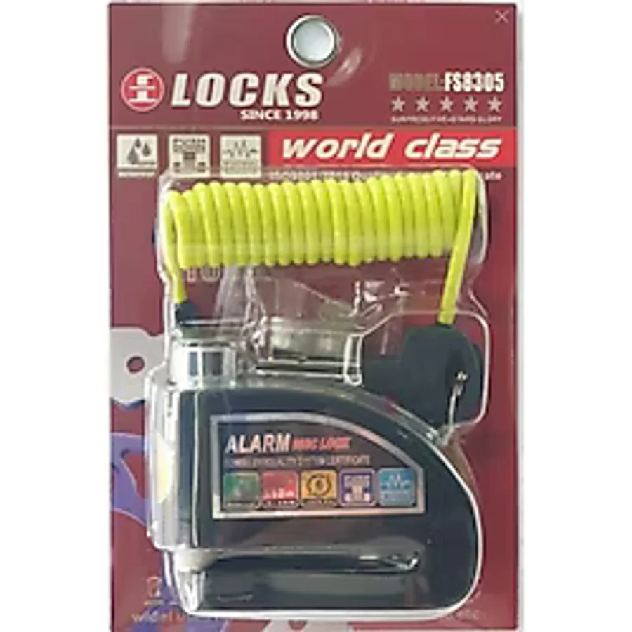 Espada World Class Locks 110 Db Kırmızı Alarmlı Disk Kilidi