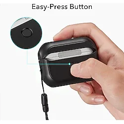 ESR AirPods Pro 2 (2019/2022/2023) HaloLock MagSafe Orbit Hybrid Case Siyah