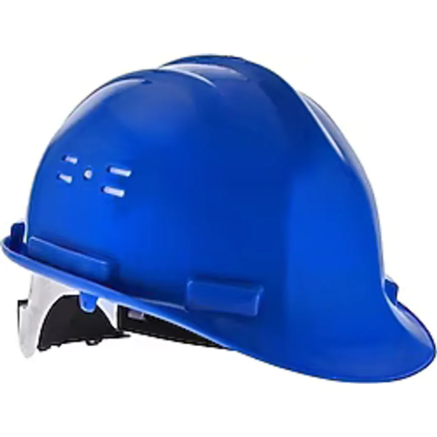 Essafe GE-1548 Vidalı Hava Delikli Mavi Baret