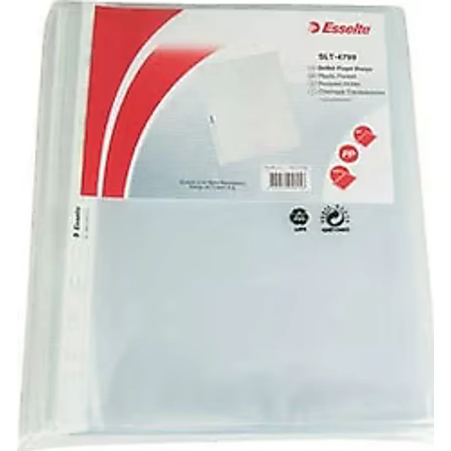 Esselte 4798 Eco A4 Delikli 100'lü Poşet Dosya