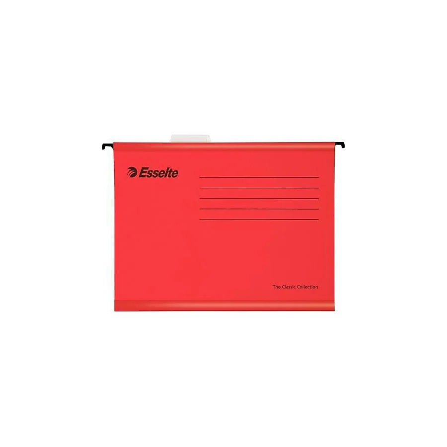 Esselte 9031 Pendaflex Eko 25'li Kırmızı Askılı Dosya