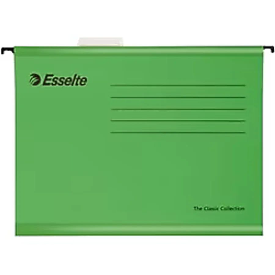 Esselte 9031 Pendaflex Eko 25'li Yeşil Askılı Dosya