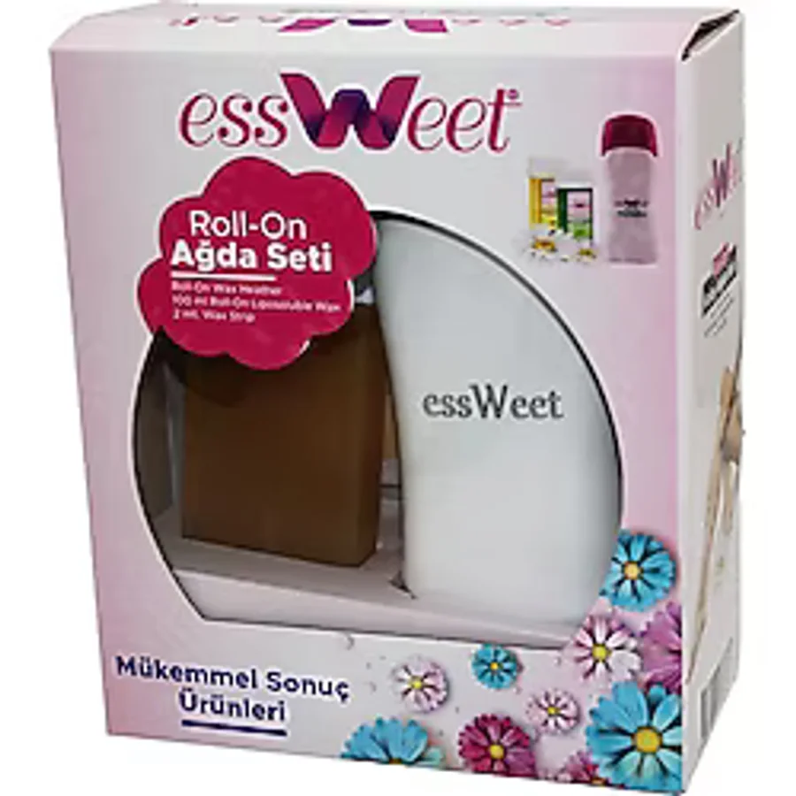 Essweet Ağda Seti Isıtıcı - Roll-On 100 ml - Ağda Bezi 2mt - Yok