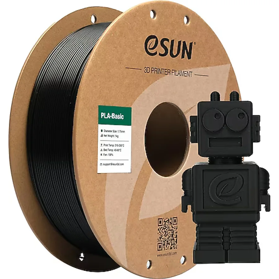 eSUN PLA Basic 1.75 mm 1 kg Siyah Filament