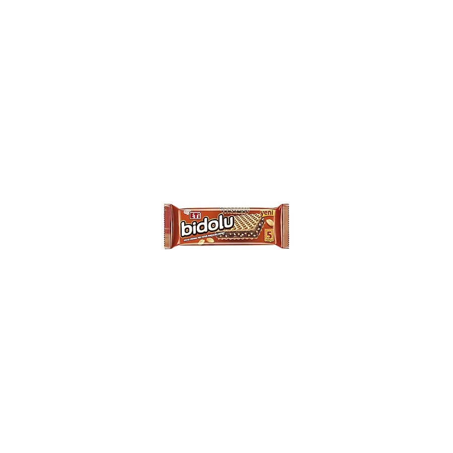 Eti Bidolu Kakao Kremalı Yerfıstıklı Gofret 81 gr