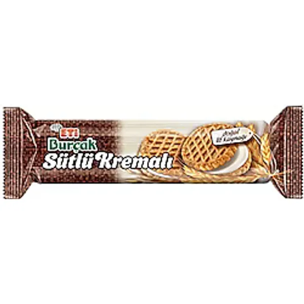 Eti Burçak Sütlü Kremalı Bisküvi 100 gr