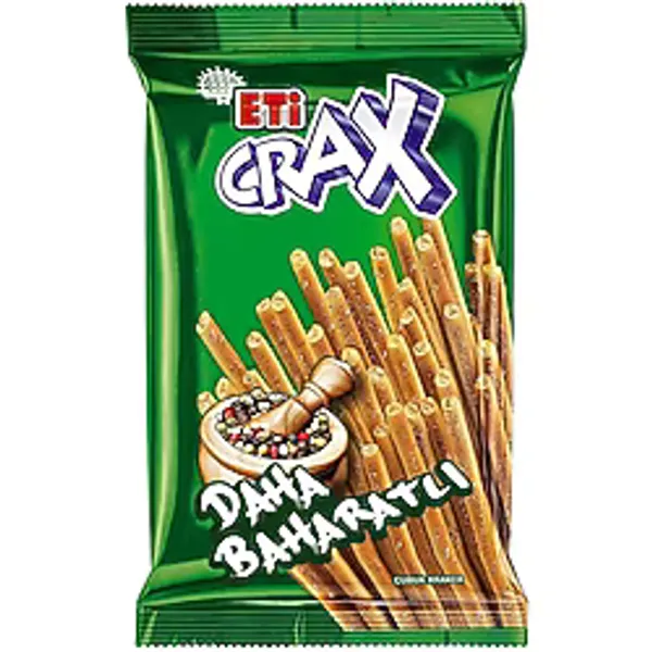 Eti Crax 50 gr 20'li Paket Baharatlı Çubuk Kraker