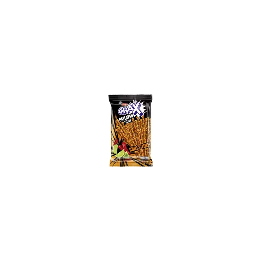 Eti Crax Misket Limon Aromalı 50 gr Acılı Çubuk Kraker