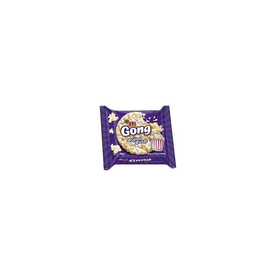 Eti Gong 40 gr Mısır ve Pirinç Patlağı