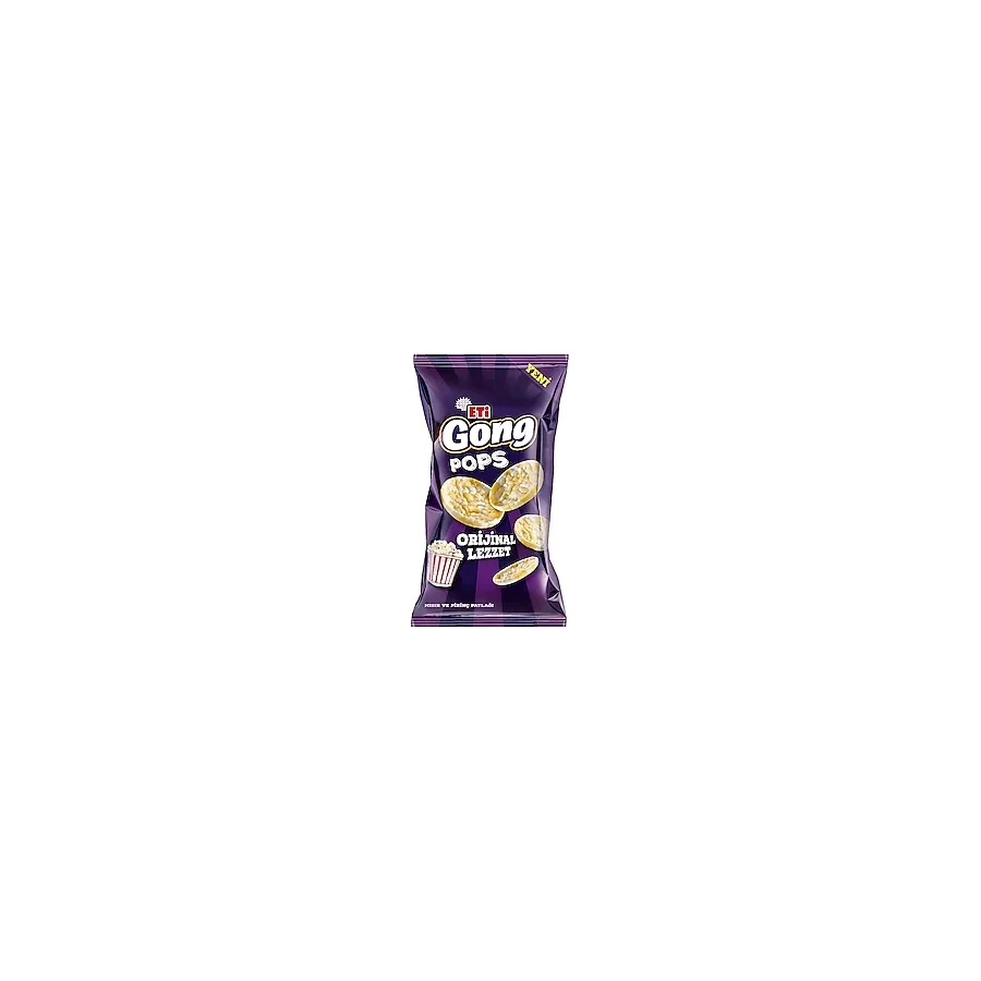 Eti Gong Pops Mısır ve Pirinç Patlağı 80 gr