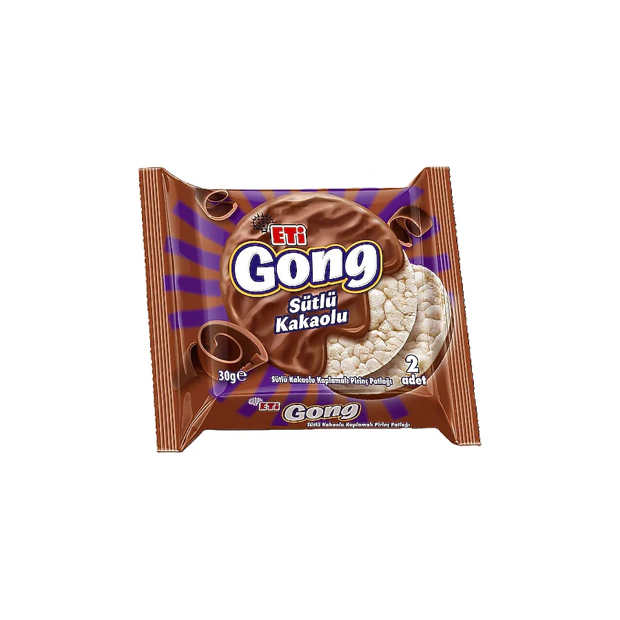 Eti Gong Sütlü Kakaolu Pirinç Patlağı 30 gr