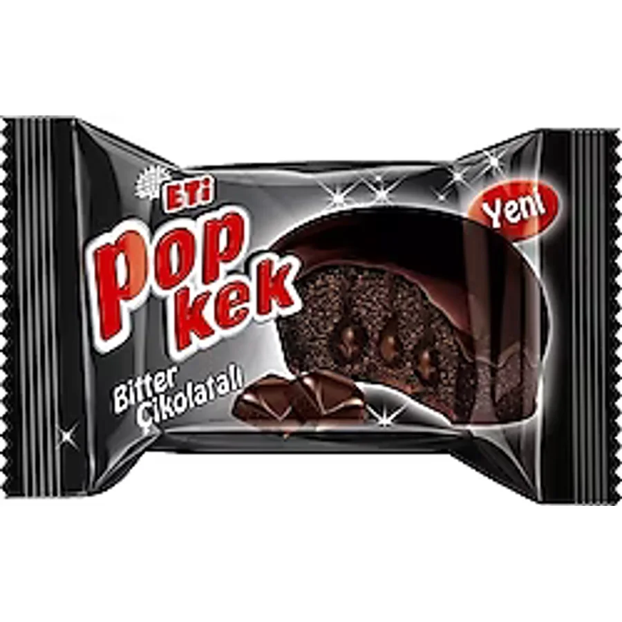 Eti Popkek Bitter Çikolatalı Kek 55 gr