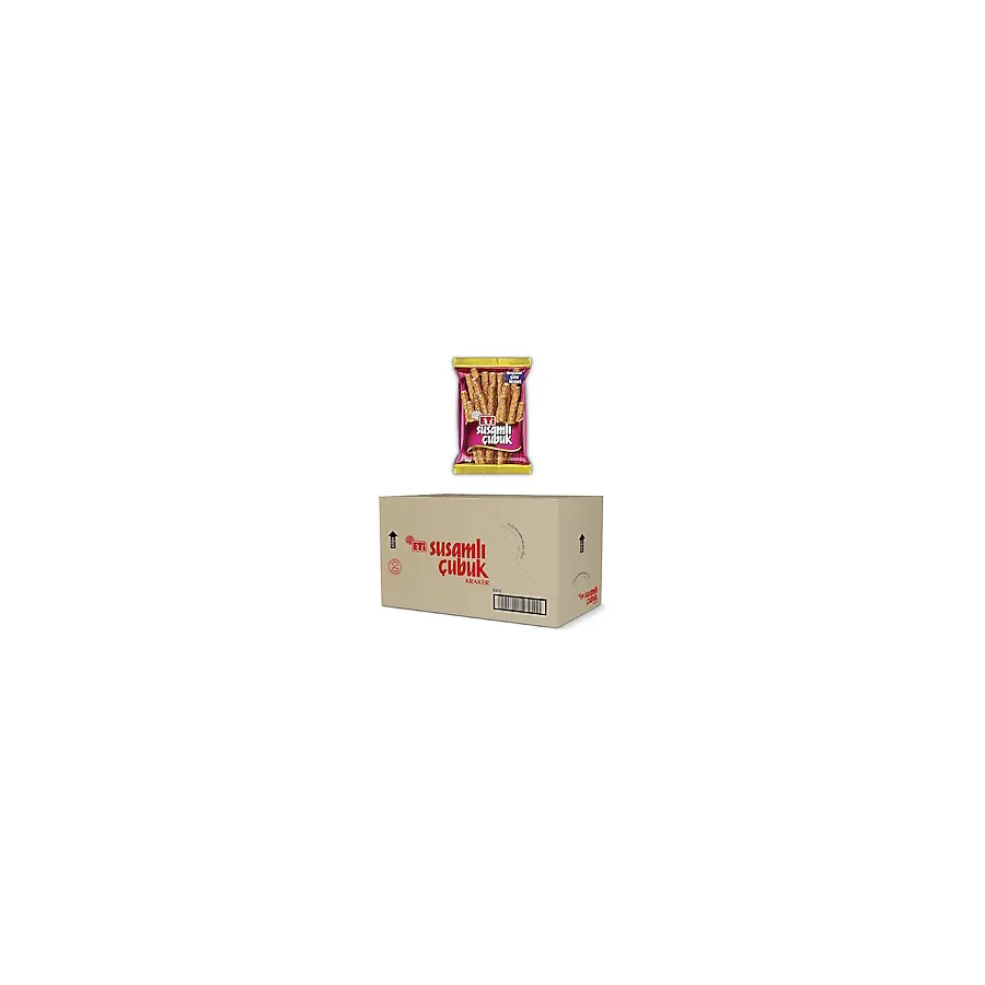 Eti Susamlı 56 gr 17'li Paket Çubuk Kraker