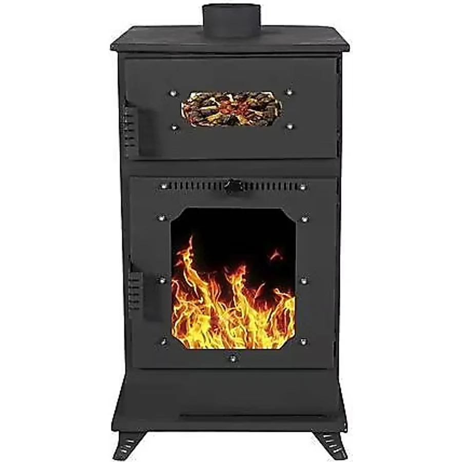 Etinova M002 Mini Fırınlı Pelet Sobası
