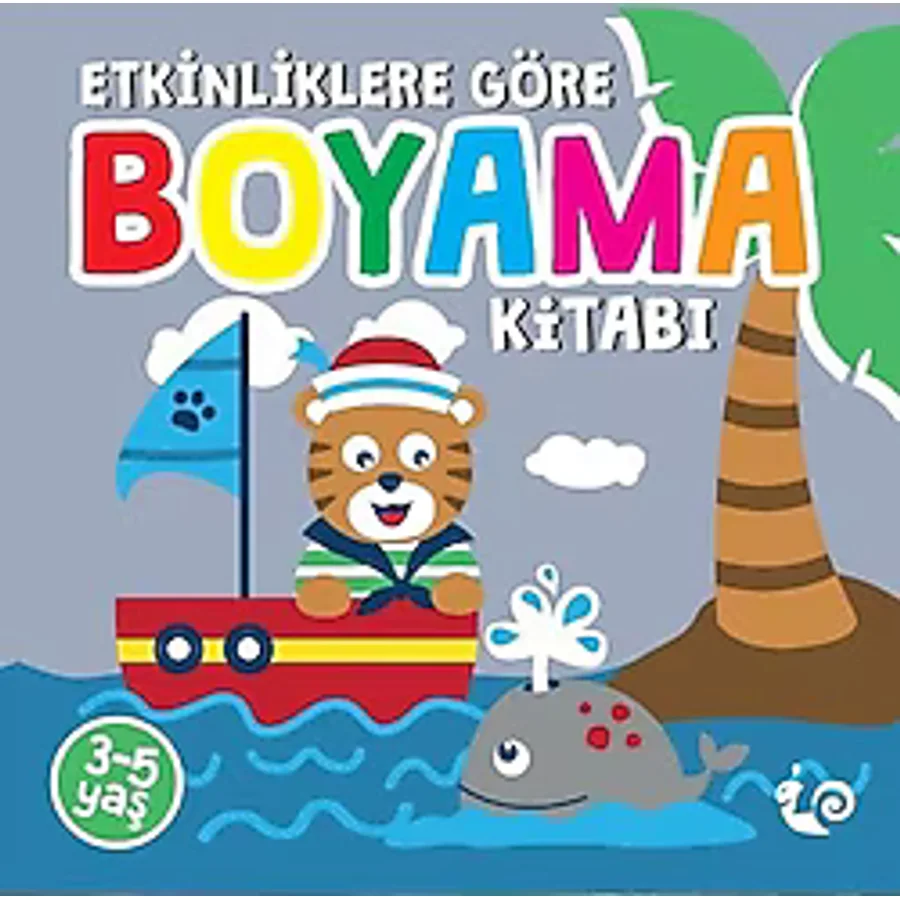 Etkinliklere Göre Boyama Kitabı - Gri - Kolektif