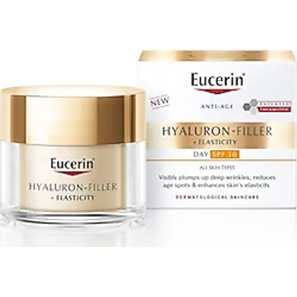 Eucerin Hyaluron-Filler + Elasticity SPF 30 50 ml Gündüz Kremi
