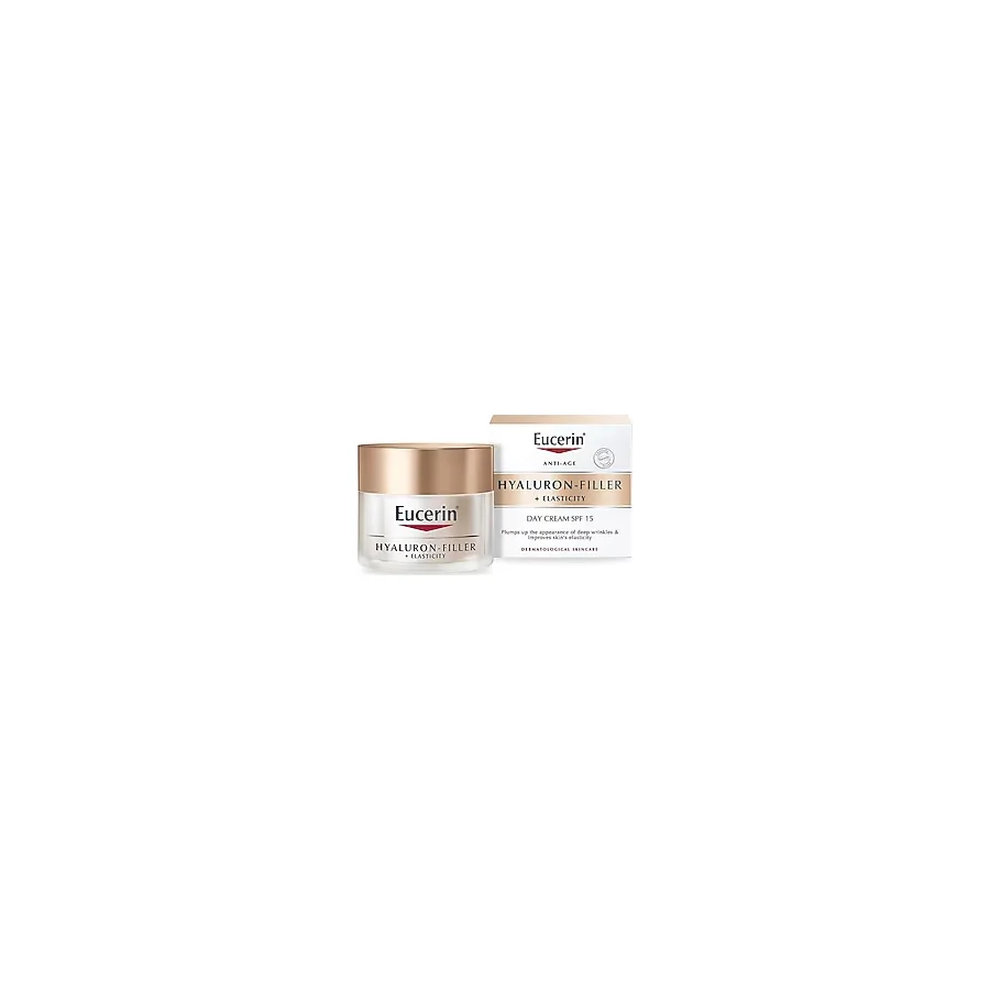 Eucerin Hyaluron-Filler + Elasticity SPF15 50 ml Gündüz Kremi