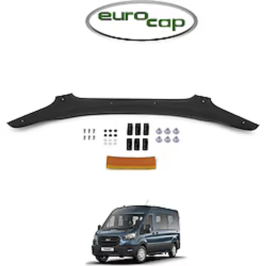 Eurocap Ford Transit Ön Kaput Koruyucu Rüzgarlık 3Mm Abs 2019