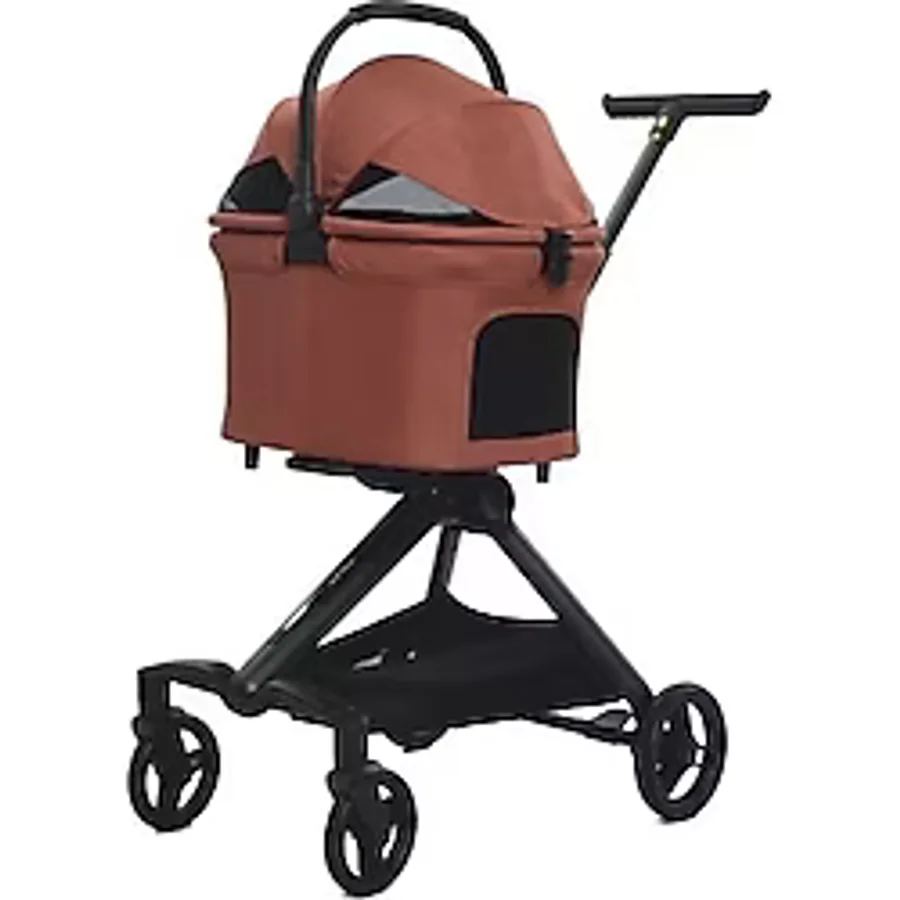 Eurodog Katlanabilir Köpek Arabası Turuncu 66X52x110cm