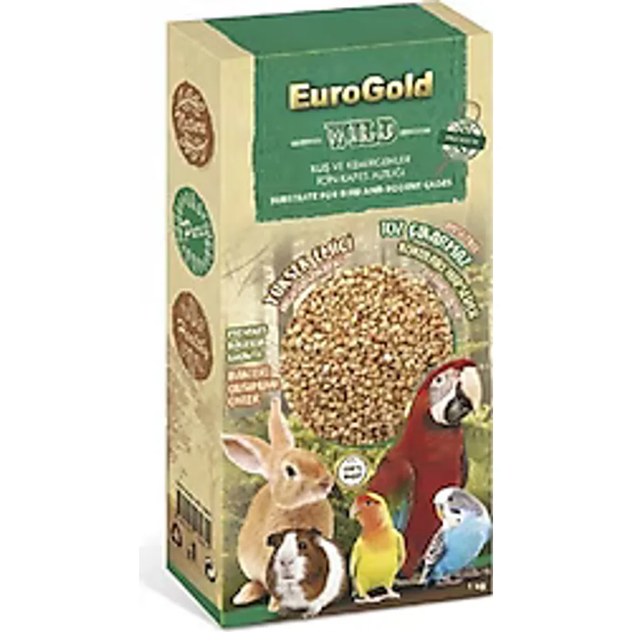 EuroGold Kuş ve Kemirgen 1 kg Kafes Altlığı