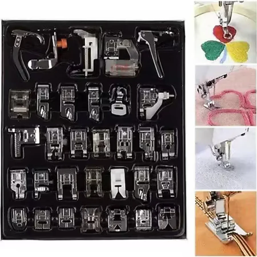 Ev Tipi Dikiş Makinesi 32 Parça Ev Tipi Dikiş Makinesi Ayak Seti
