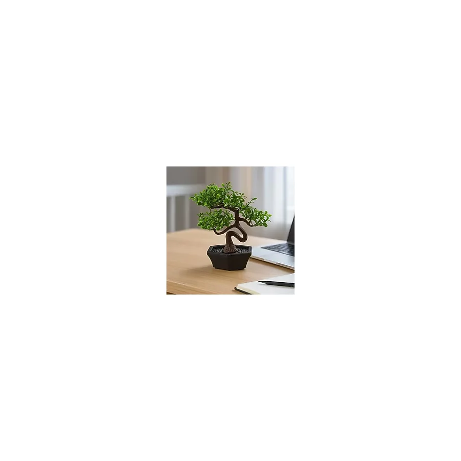 Eva Dekor Mini Yapay Bonsai - Asorti - 10x13 cm