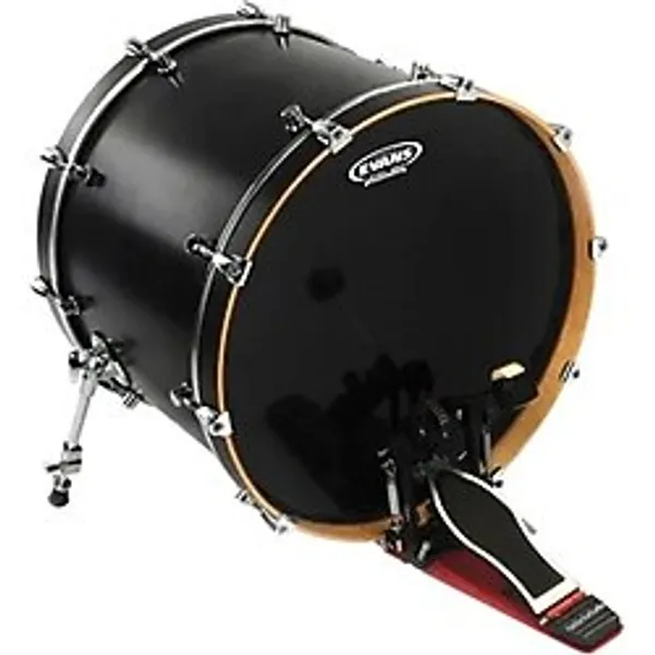 EVANS BD22HBG DERİ 22 HYDRAULIC BLACK KİCK CLEAR YAĞLI SİYAH ÇİF