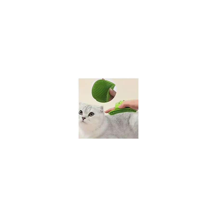 Evcil Hayvan Yıkama Ve Tüy Toplama Eldiveni Köpek Kedi Köşeye Takılan Kaşıma Fırçası