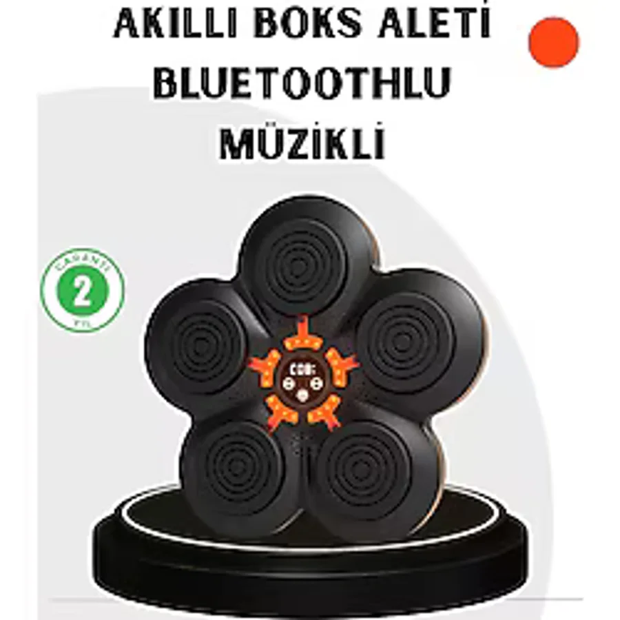 Evde Fitness İçin Akıllı Boks Makinesi Işıklı Vuruş Noktalı Bluetoothlu - MRK9514-9383