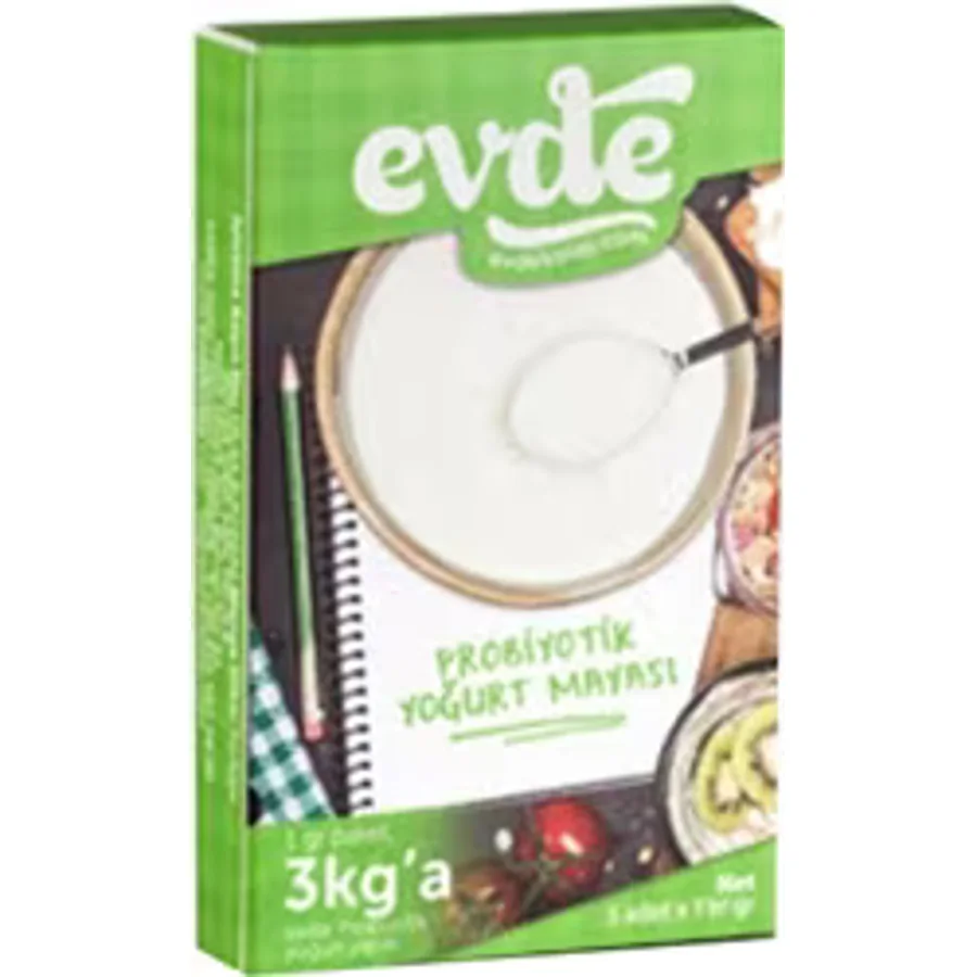 Evde Probiyotik 1 gr 5'li Yoğurt Mayası