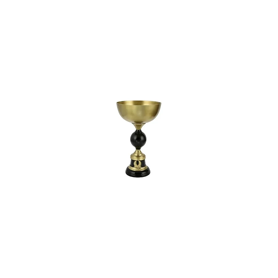 Evdema GOLD DEKORATİF AYAKLI KASE 23x23x38 CM AK.IU0436