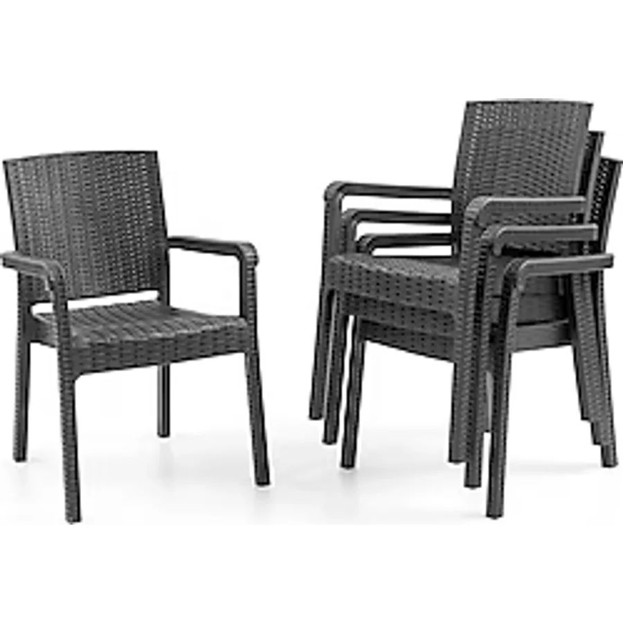 Evdemo King 4'lü Rattan Sandalye