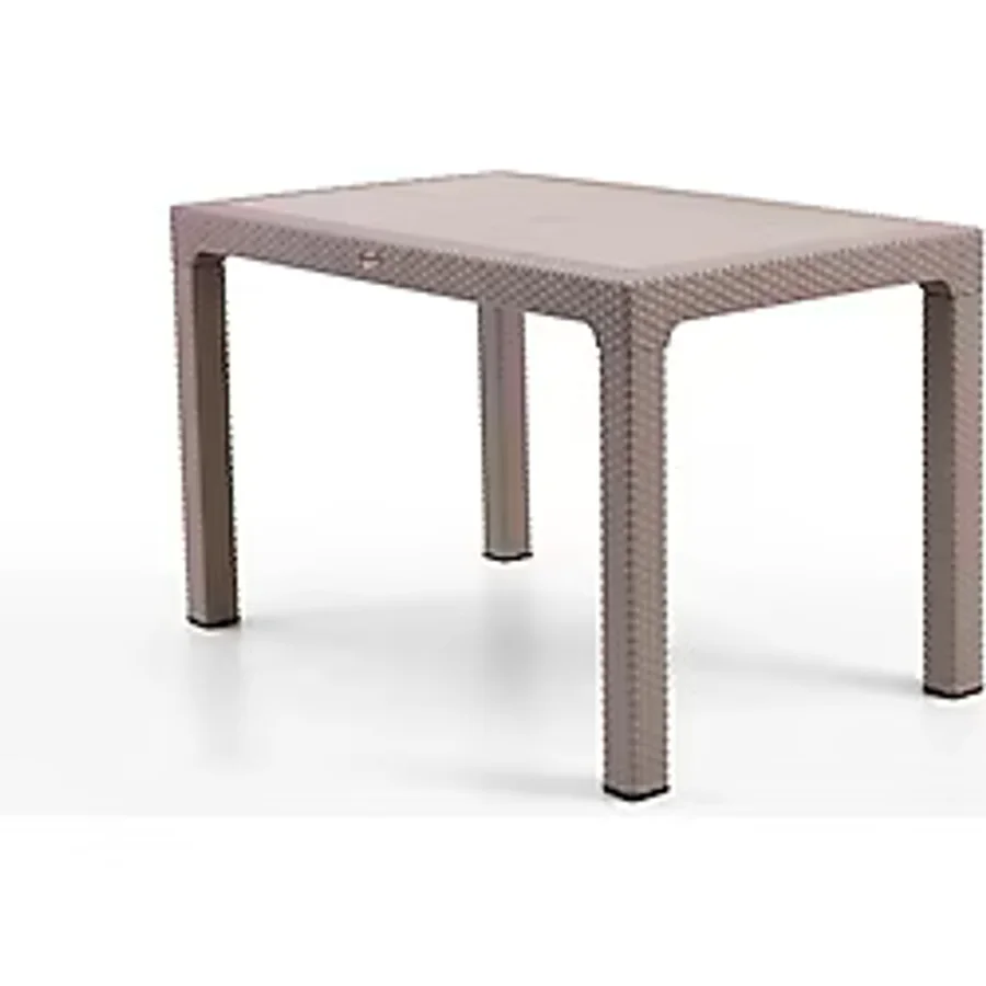 Evdemo Rattan 75x125 Cm Masa Cappuccino