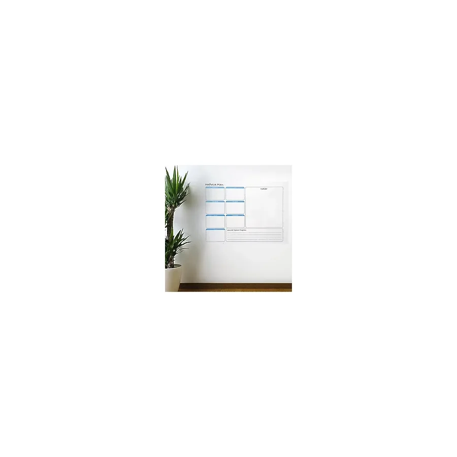 EveFix Haftalık Planlayıcı Manyetik Duvar Stickerı Takvim 70 Cm X 56 Cm