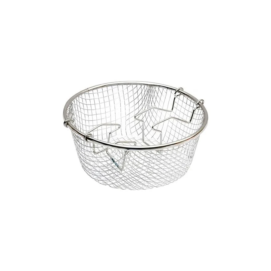EveFix Hareketli Çift Kulplu Cips Kızartma Teli Patates Kızartma 20 Cm