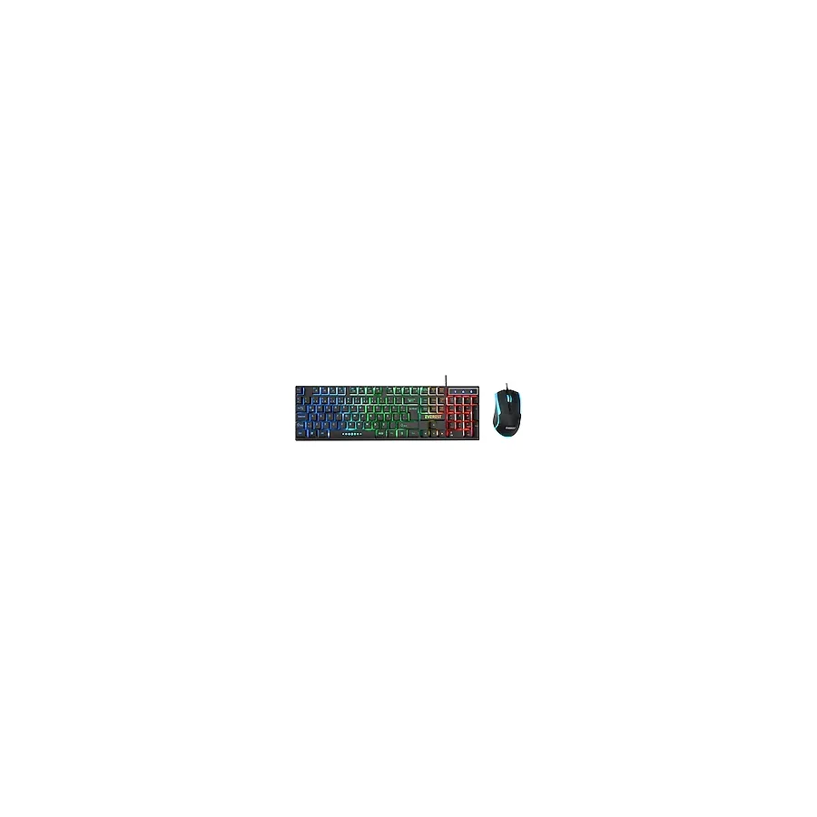 Everest Luminax KM-198 Siyah Kablolu Oyuncu Klavye Mouse Seti