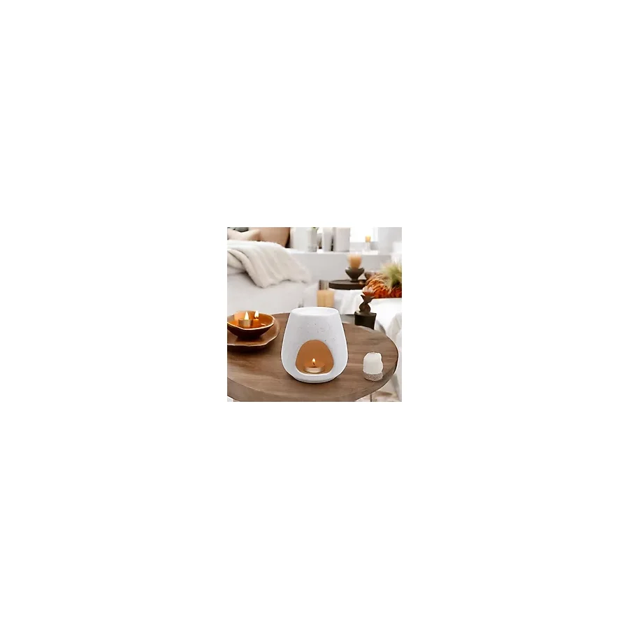 Evidea Deco Enyo Seramik Buhurdanlık - Krem - 11 cm