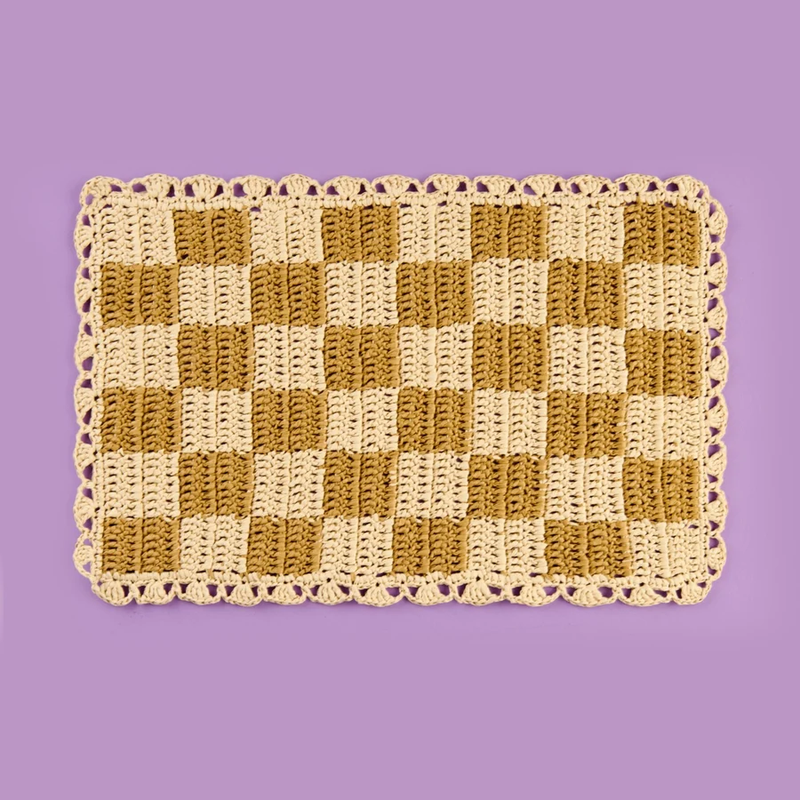 Evidea Soft Dama Supla - Bej / Kahverengi - 30x45 cm