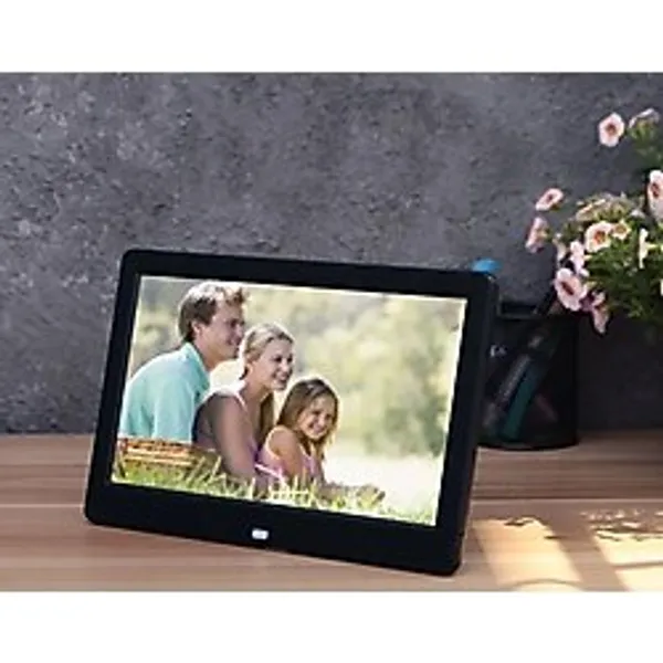 evimdeyokyok Dijital Fotoğraf Çerçevesi 10.2 Inç Video+mp3 Kumandalı