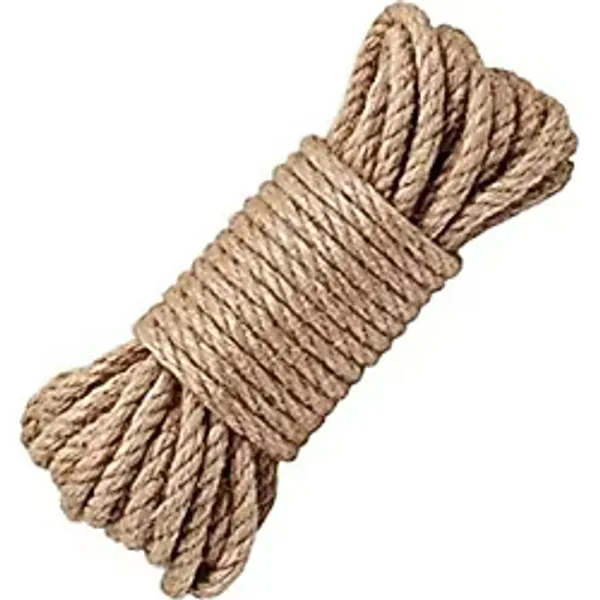 EvimShopping Kedi Tırmalama Ipi Jut Halat 6mm 10 Metre