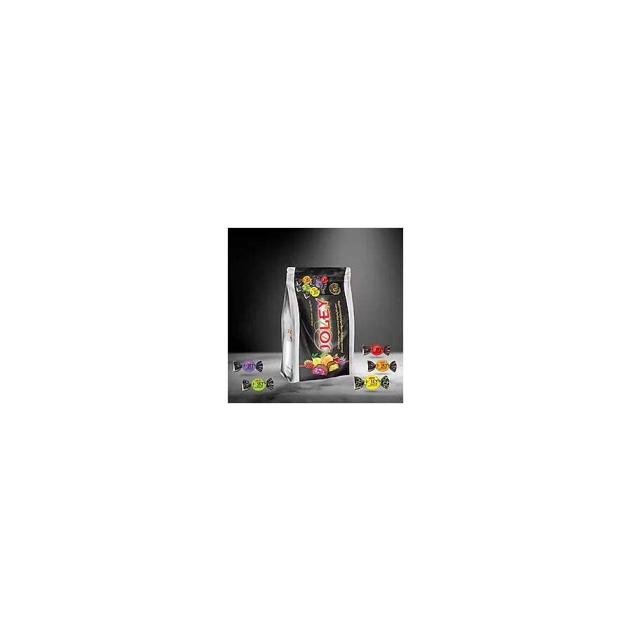 Evliya Şekerleme Joley Black 1 Kg Quadro Poşet