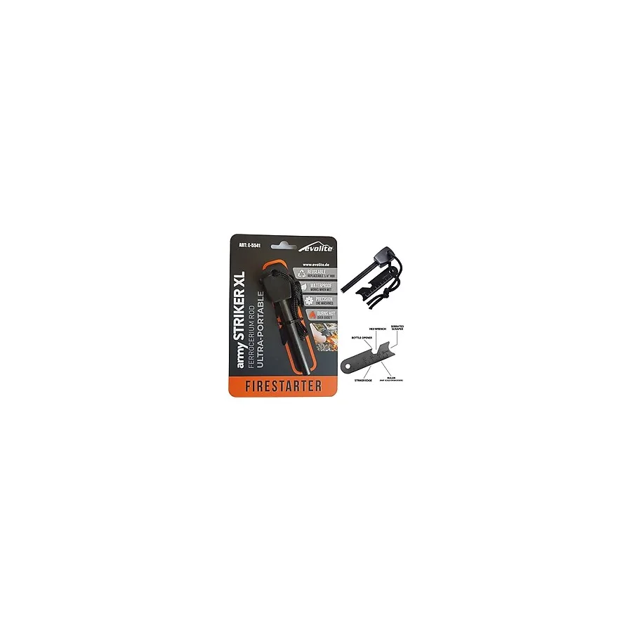 Evolite Army Ateş Başlatıcı 12000 Striker/Magnezyum Çubuğu